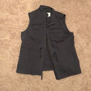 Gray vest